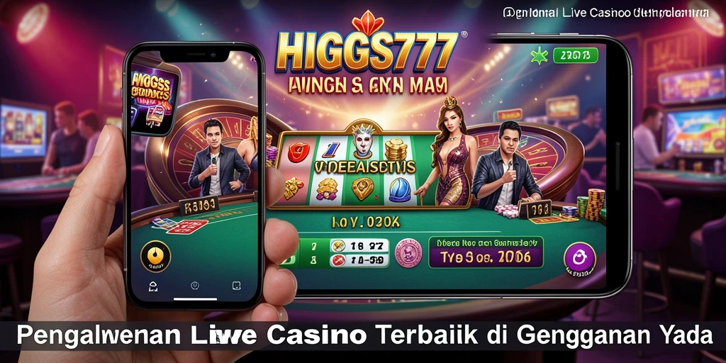 Tampilan gameplay HIGGS777 yang memukau dan interaktif.