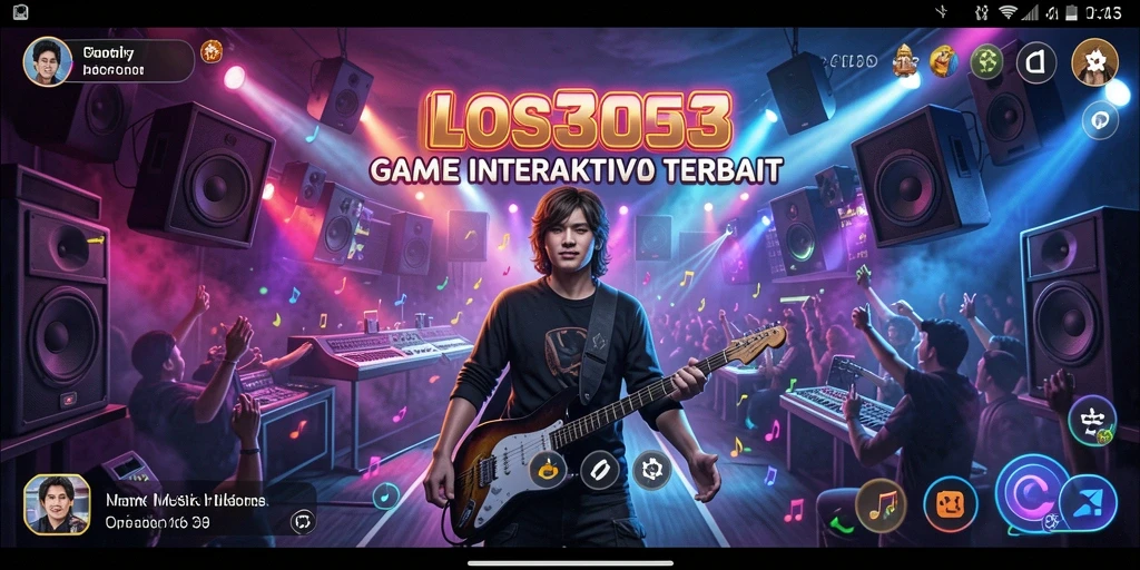 Tampilan gameplay LOS303 yang seru dengan berbagai fitur musik.