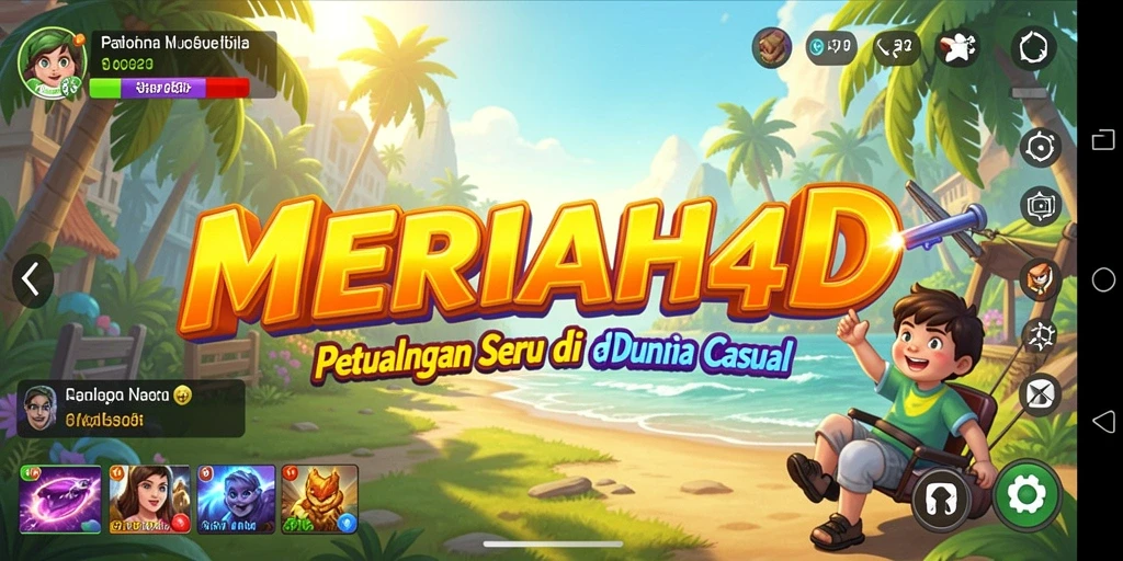 Tampilan gameplay seru MERIAH4D dengan tantangan menarik.