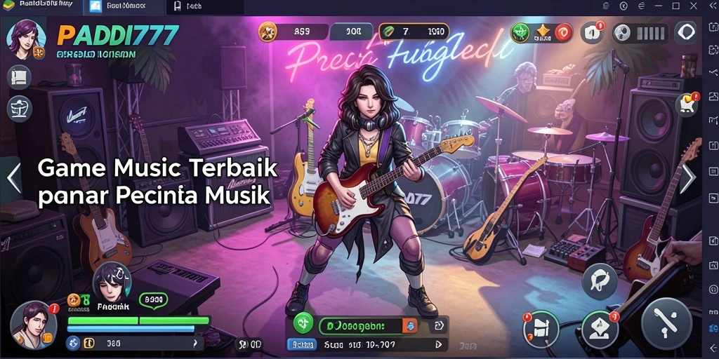 Tampilan gameplay PADI777 yang menawan saat bernyanyi.