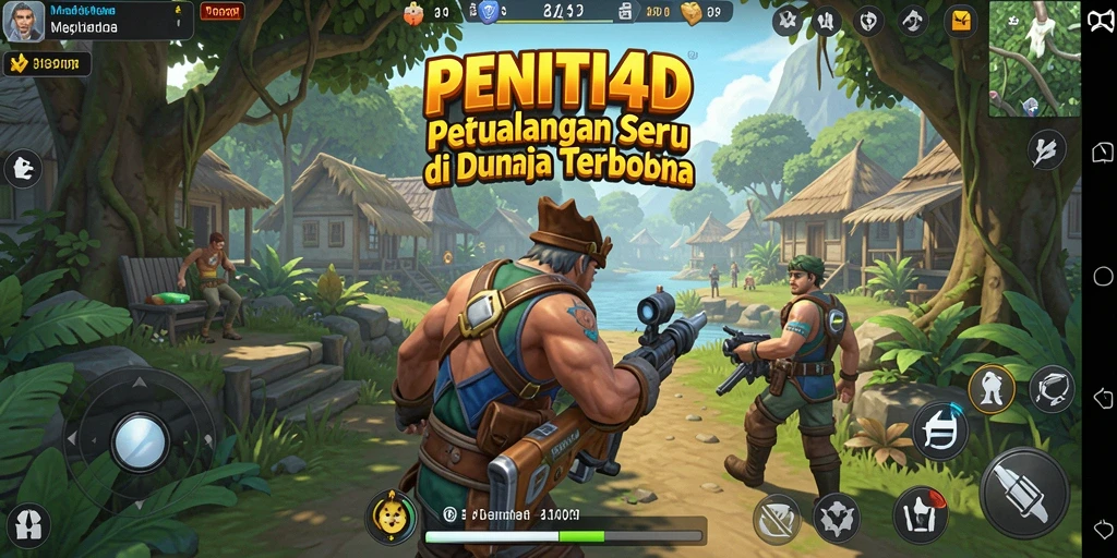 Gameplay seru di dunia terbuka PENITI4D yang penuh eksplorasi.