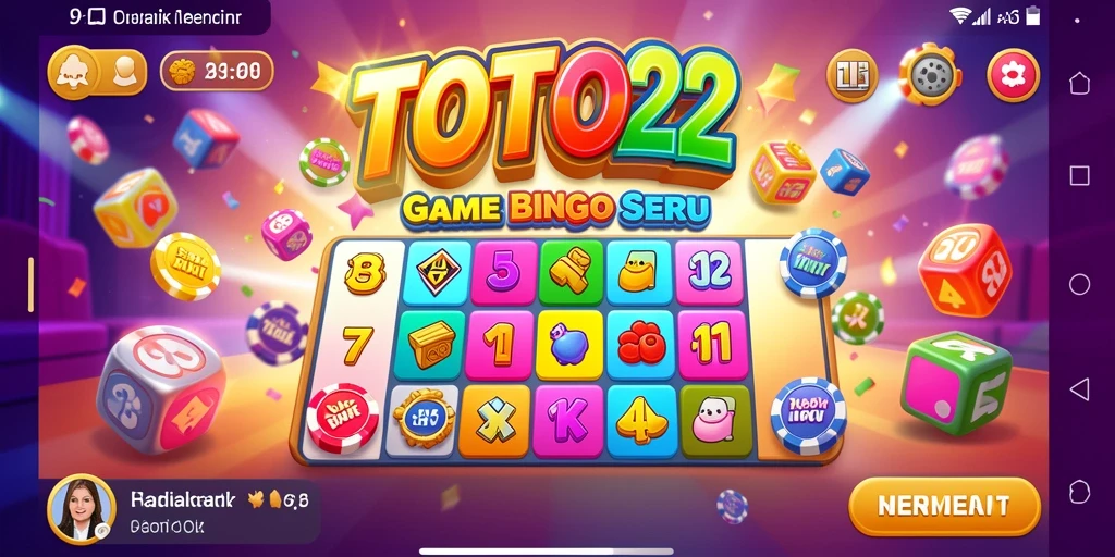 Tampilan seru gameplay Bingo di TOTO22 yang penuh tantangan.