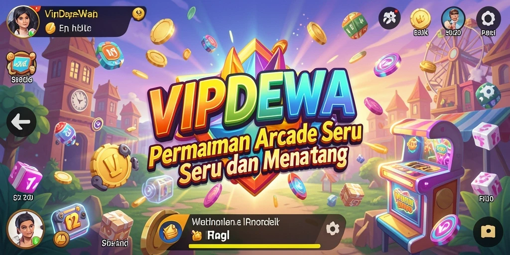 Gameplay arcade yang seru dan menantang di VIPDEWA.